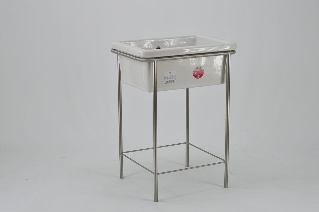 Stojan na umyvadlo, trubka pr. 20mm, nerez